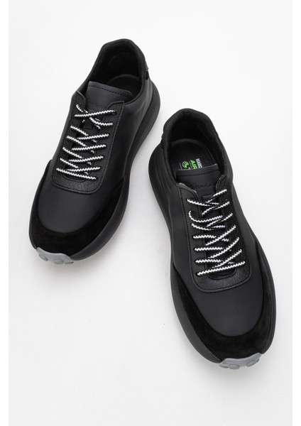 21257 Erkek Kalın Taban Bağcıklı Sneaker modelleri