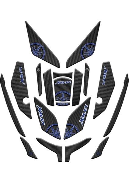 Tank Pad Set 003 Yamaha X-Max 2023-2024