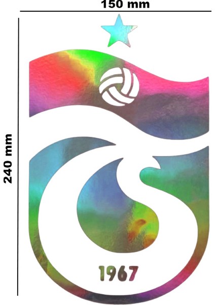 Hologram Ts Model Sticker – Işık Vurunca Renk Değiştirir – Modifiye Dekarasyon Sticker Araç % Kask Uyumlu,düz ve Prüszsüz Yüzeyler Için(Meristeed)