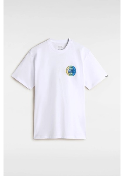 Retro Co Ss Erkek Beyaz Tshirt VN000M6RWHT1