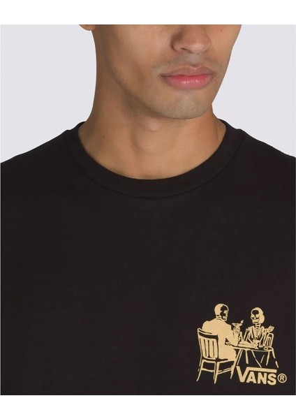 Fine Dining Ss Erkek Siyah Tshirt VN000M6BBLK1