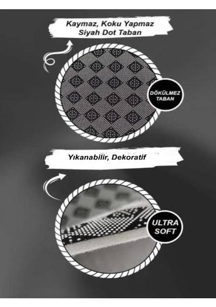 Dekoratif Desenli Oto Paspas Takımı