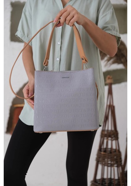 Kadın Baskı Desenli Su Geçirmez 2 Askılı 4 Gözlü El ve Omuz Çantası 344005MH fırsatları