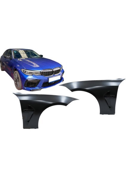 Bmw G20 ile Uyumlu M8 Çamurluk