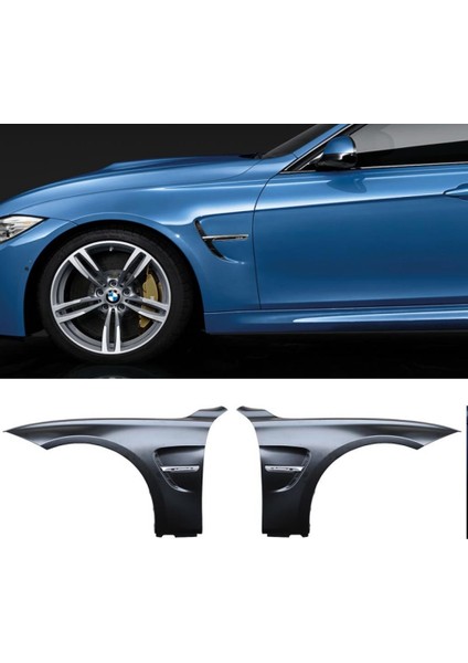 Bmw F30 ile Uyumlu M3 Çamurluk