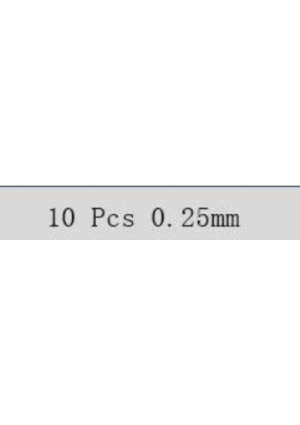 Pcb Mikro Karbür Cnc Matkap Ucu 10LU Set 0,25MM Tungsten 18 Shank