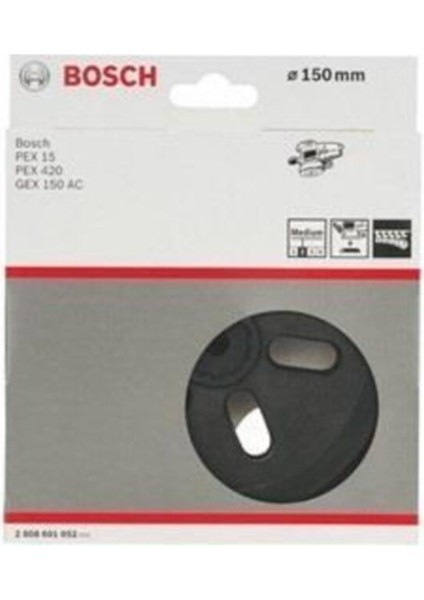GEX150AC/PEX15AE Uyumlu Zımpara Tabanı 150MM Orta Sert modelleri