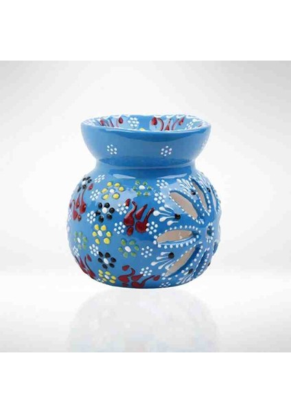 El Yapımı Çini Desenli Seramik Buhardanlık modelleri