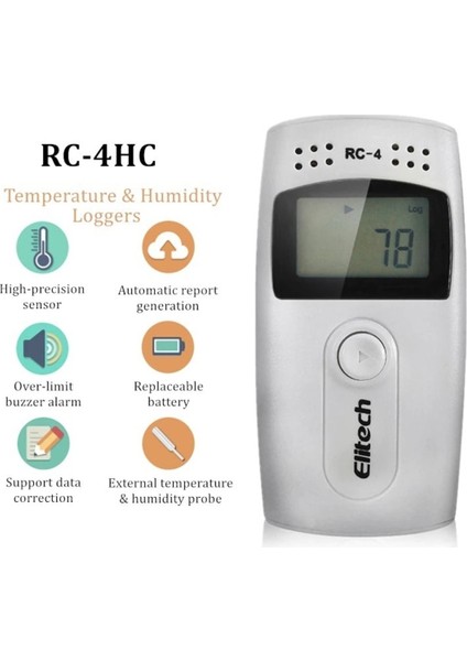 Rc-4 Mini Sıcaklık Kayıt Cihazı Datalogger fiyatları