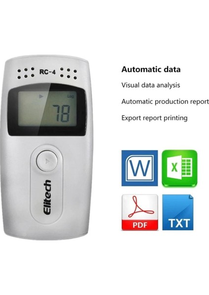 Rc-4 Mini Sıcaklık Kayıt Cihazı Datalogger modelleri