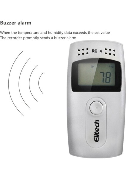 Rc-4 Mini Sıcaklık Kayıt Cihazı Datalogger fırsatları