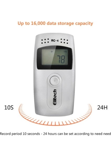 Rc-4 Mini Sıcaklık Kayıt Cihazı Datalogger indirimleri