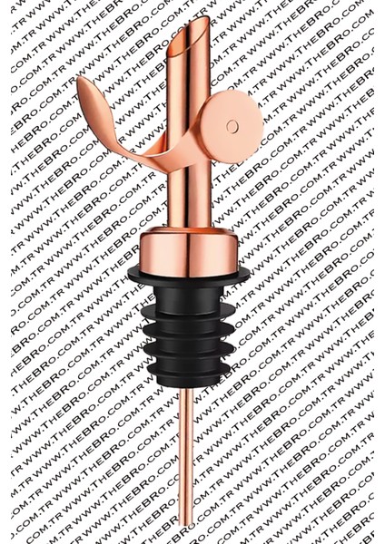 1 Adet Rose Gold Ağırlıklı Paslanmaz Çelik Şişe Dökücü fiyatları