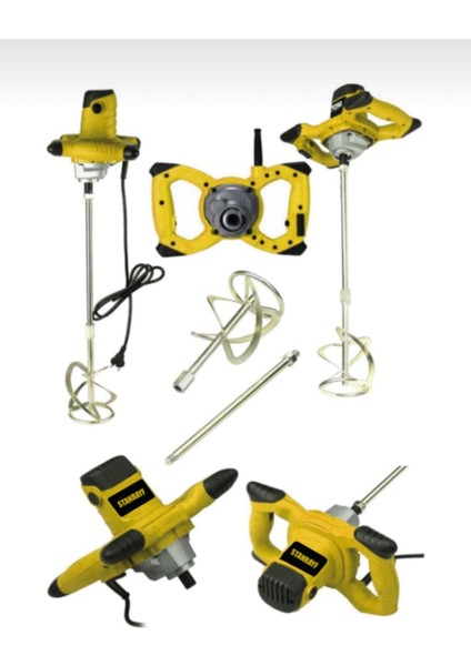 Alman MX-4800 Bakir Sargi 6 Kademe Devirli Ayarlı Elektirikli Alçı ve Boya Karıştırıcı Mikser