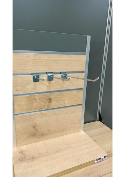 75 Adet - 10 cm - 4 mm Kanallı Pano Kancası - Anahtar Kancası - Kanallı Kanca fiyatları