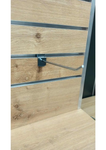 75 Adet - 10 cm - 4 mm Kanallı Pano Kancası - Anahtar Kancası - Kanallı Kanca indirimleri