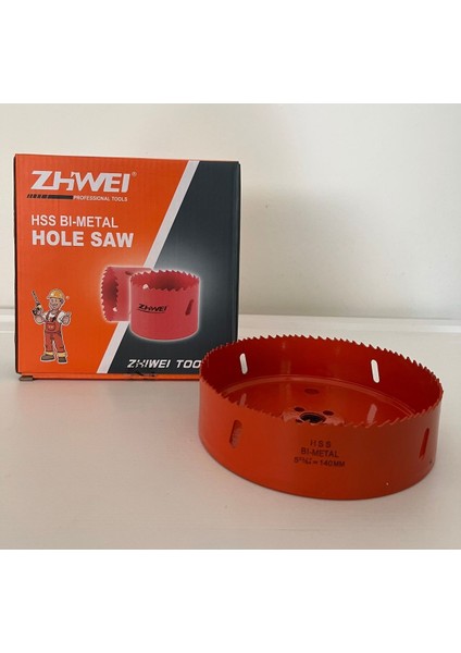 Zhweı Hss Bı-Metal Panç Delik Açma 140 indirimleri
