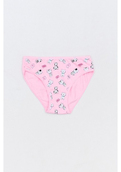 Kedi Baskılı 3 Lü Kız Çocuk Külot fırsatları