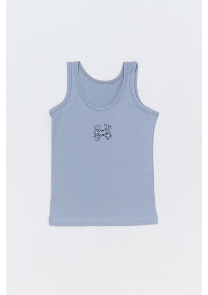 Oyun Konsolu Baskılı 3 Lü Erkek Çocuk Atlet modelleri