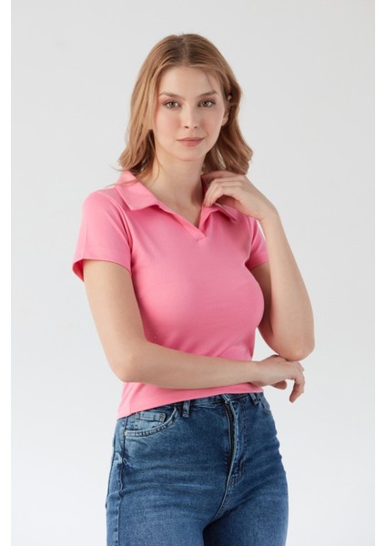 Basic Polo Yaka Tişört fırsatları