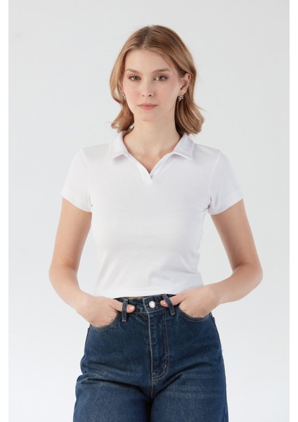 Basic Polo Yaka Tişört