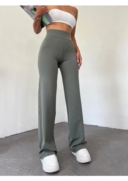 Fitilli Palazzo Pantolon Gri