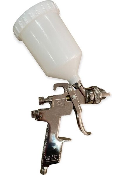 Ağır Hizmet Endüstriyel Hvlp Hava Püskürtmeli Üstten Depolu Boya Tabancası 1.4 mm 600CC