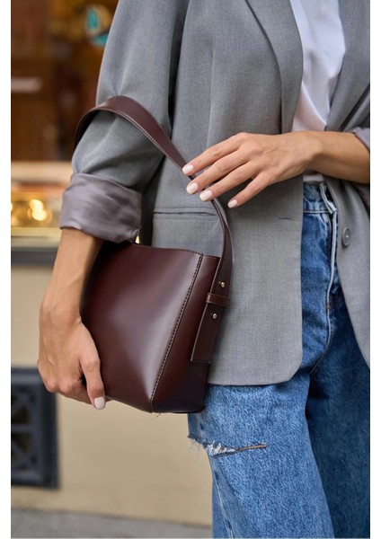 Kadın Şık Yumuşak Shopper Ayarlanabilir Askılı Deri Omuz Çantası Geniş Hacimli Günlük fırsatları