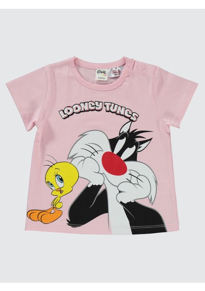 Kız Bebek Takım 6-18 Ay Uçuk Pembe- Koyu Pembe modelleri