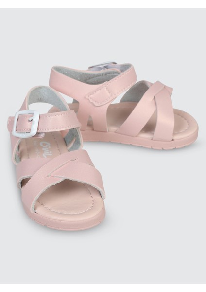 Kız Çocuk Sandalet 22-26 Numara Pembe modelleri