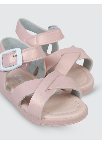 Kız Çocuk Sandalet 22-26 Numara Pembe fırsatları