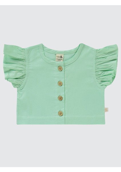 Baby Zz Kız Bebek Şortlu Takım 6-12 Ay Yeşil modelleri