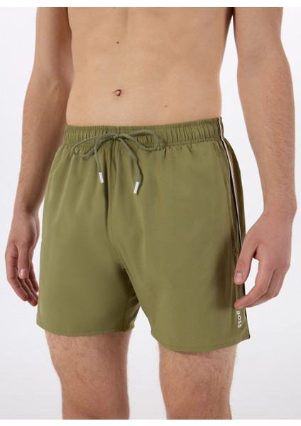 Yeşil Erkek Şort Mayo Iconic modelleri