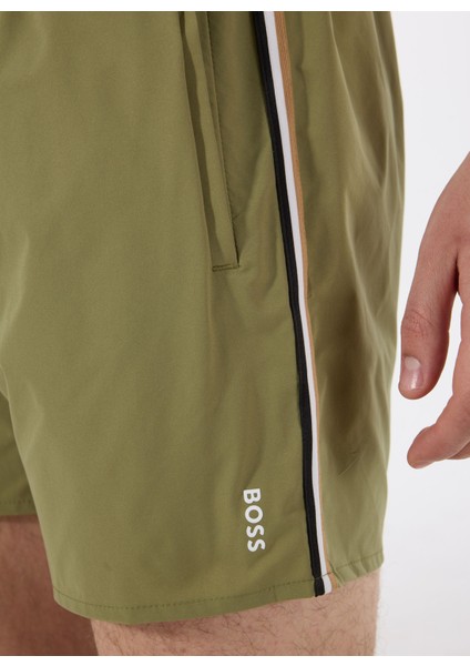 Yeşil Erkek Şort Mayo Iconic fırsatları