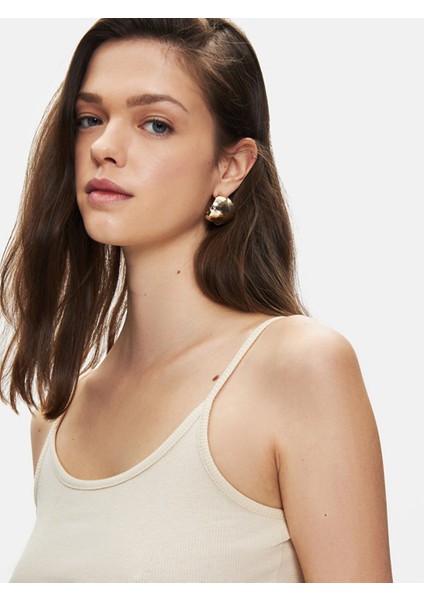 Kadın Askılı Geniş Yaka Bej Elbise fırsatları