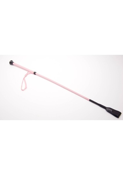 Binicilik Kamçısı - Pembe - 69 cm Fiberglas Uç Meridyendukkan Pembe Fouganza