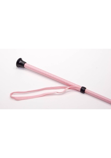 Binicilik Kamçısı - Pembe - 69 cm Fiberglas Uç Meridyendukkan Pembe Fouganza