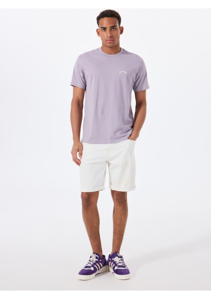 Arch Crew Ss EBYKT00100 Mor Bisiklet Yaka Regular Fit Düz Erkek T-Shirt fiyatları
