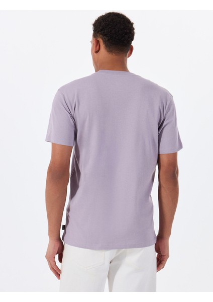 Arch Crew Ss EBYKT00100 Mor Bisiklet Yaka Regular Fit Düz Erkek T-Shirt indirimleri