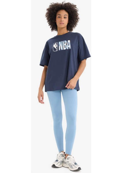 fit Nba Wordmark Oversize Fit Bisiklet Yaka Sporcu Kısa Kollu TIŞÖRT E3628AX25SM