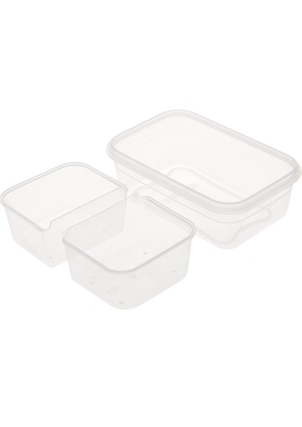 Fresh Box Dikdörtgen Bölmeli Saklama Kabı - 400 ml indirimleri