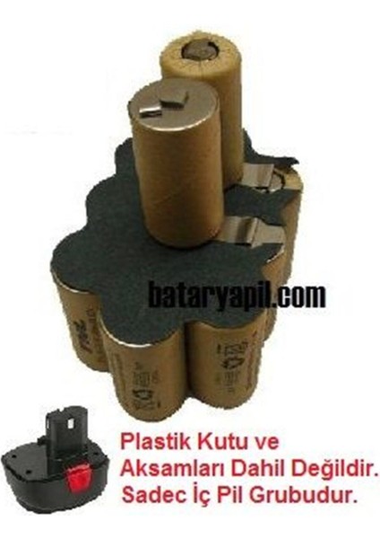 2610393024 14.4V Matkap Için 2400MAH Pil Değişim Grubu
