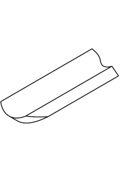 818010 Sığ Oyma Ağız Ahşap Torna Bıçağı 14X105 mm
