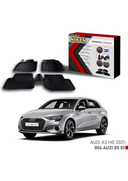 3D Paspas Audi A3 Hb 2021- Bstmy