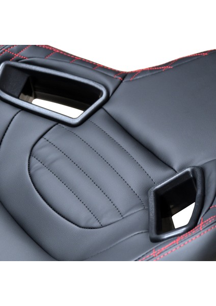 Recaro Model Deri Oto Yarış Koltuğu Siyah Spor Koltuk Takımı 2'li Set JBR1053 fırsatları