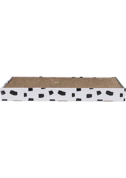 Kedi Karton Tırmalama Kutusu ve Kediotu, 47X24X4,5CM Bstmy