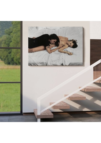 - Johnny Depp ve Kate Moss Duvar TABLOSU-6524 indirimleri