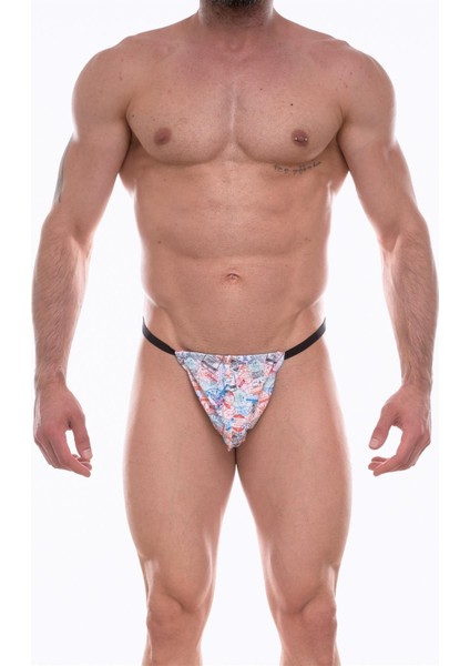 - Erkek Desenli String Çamaşır