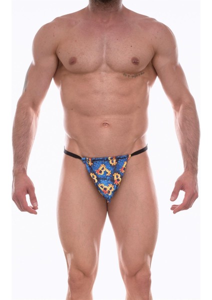 - Erkek Desenli String Çamaşır