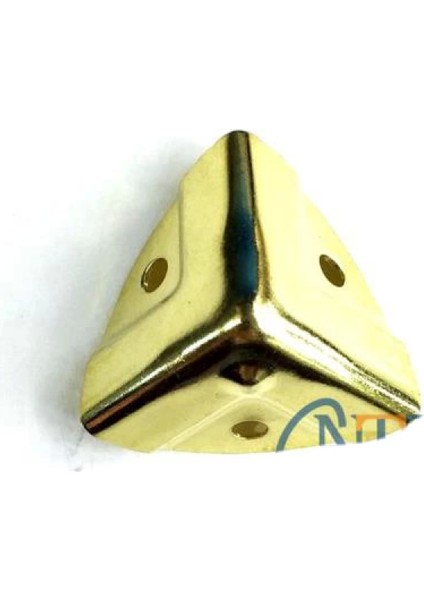 Dekoratif, Kutu, Sandık Köşesi - 35X22 Mm, Küçük, Sarı, 100 Adet